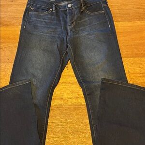 Liverpool Dark Blue Skinny Bootcut Jeans